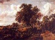 Meindert Hobbema Road on a Dyke oil painting on canvas